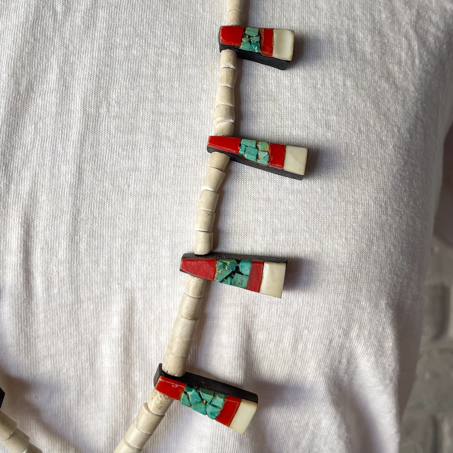 SANTO DOMINGO BATTERY BIRD NECKLACES THUNDERBIRD 1930'S ③
