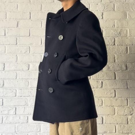 WWⅡ U.S. NAVY P-COAT 1940'S DEAD STOCK(34)