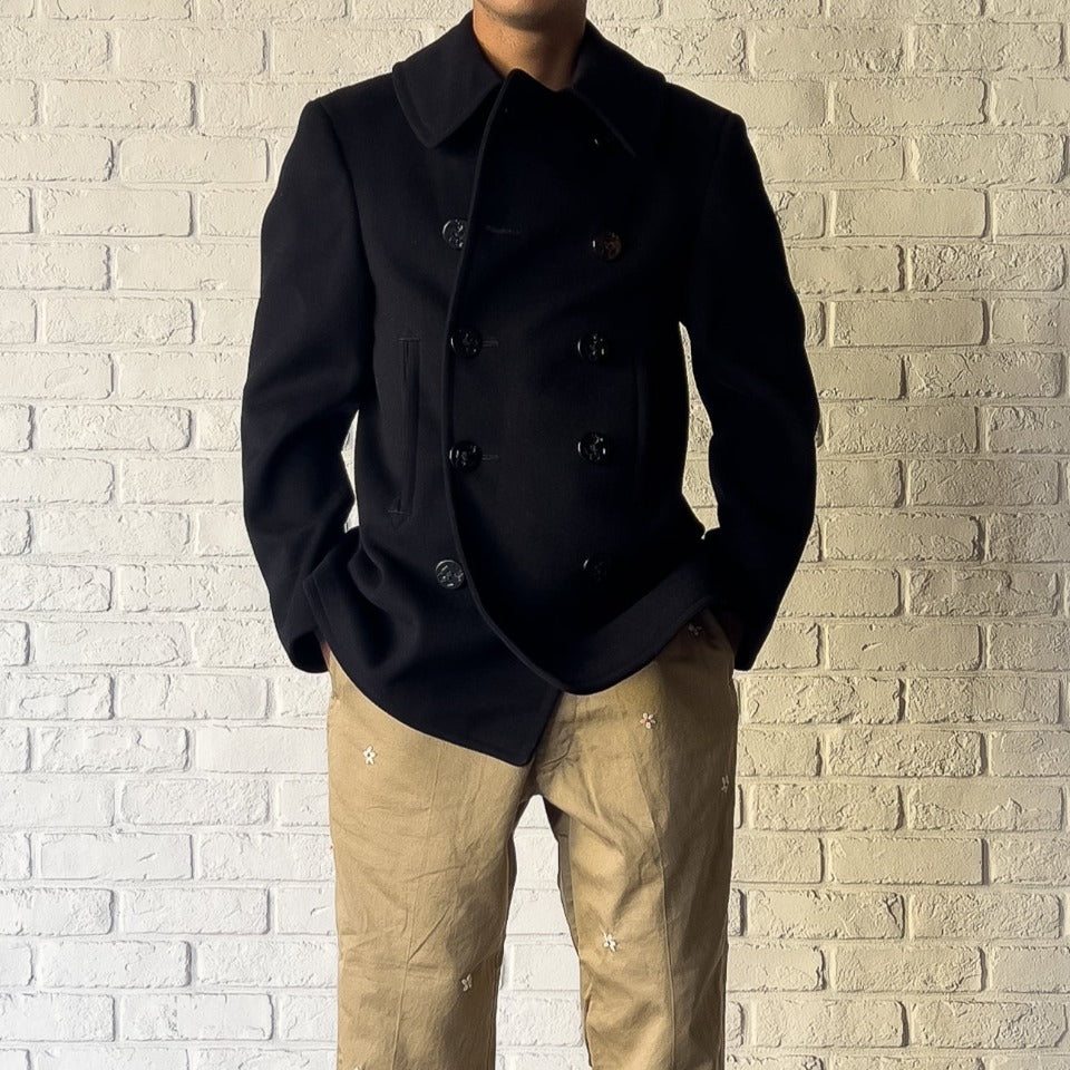 WWⅡ U.S. NAVY P-COAT 1940'S DEAD STOCK(36)