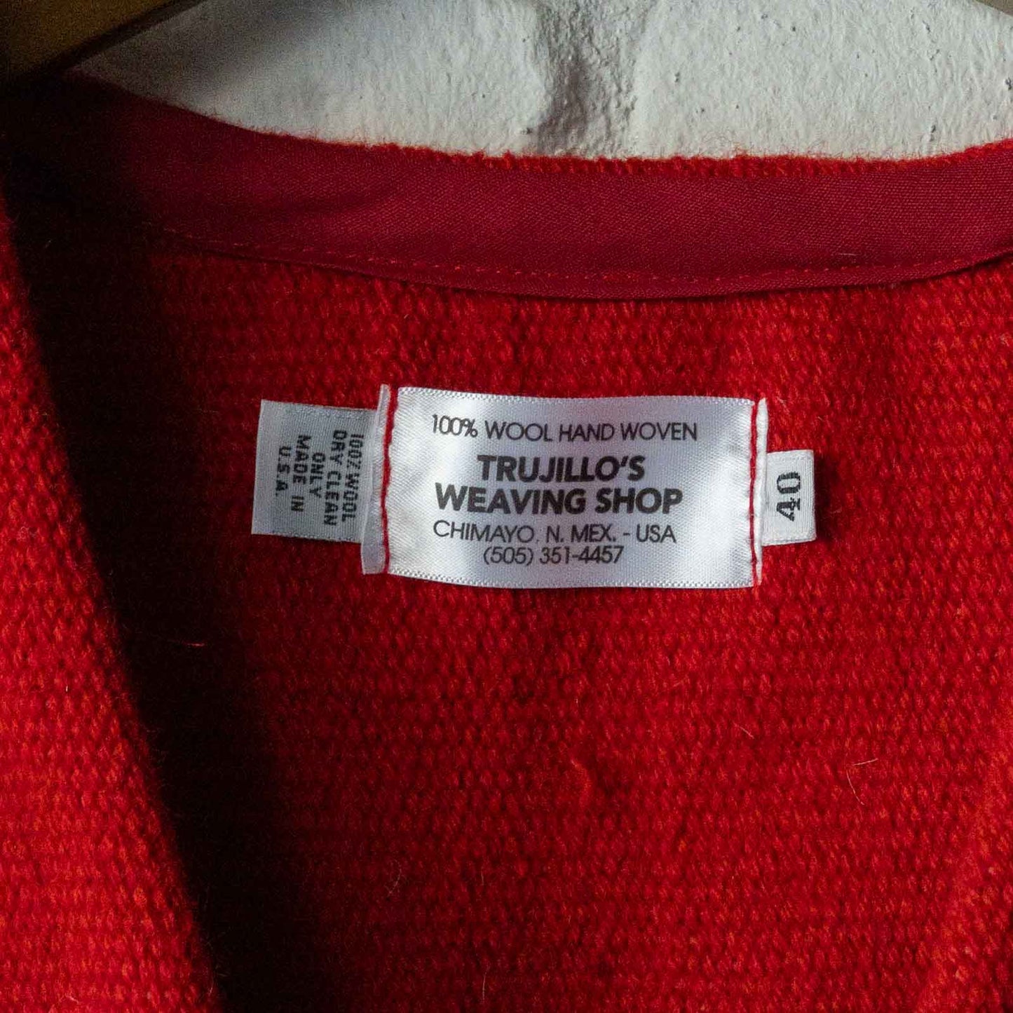 TRUJILLO’S CHIMAYO VEST *EXCLUSICVE