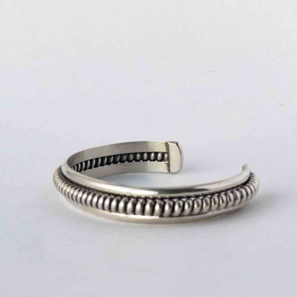 NAVAJO ROPE DESIGNED BRACELET by CAROLINE TSOSIE