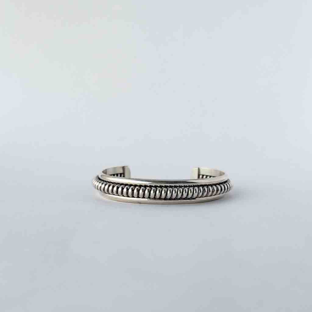 NAVAJO ROPE DESIGNED BRACELET by CAROLINE TSOSIE