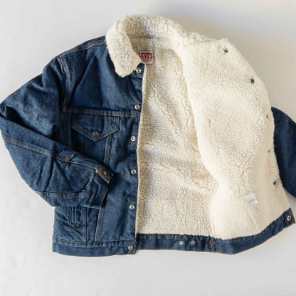 LEVI’S 70608 BOA DENIM JACKET (36R)  DEAD STOCK 80's