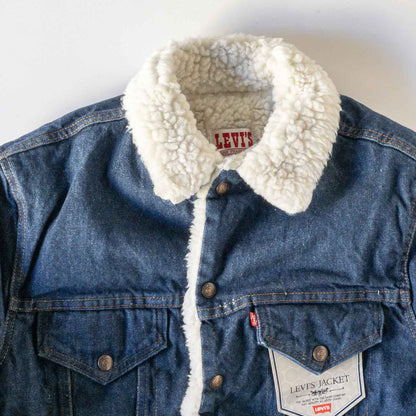 LEVI’S 70608 BOA DENIM JACKET (36R)  DEAD STOCK 80's