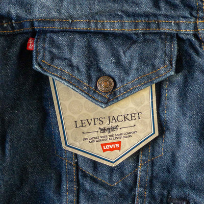 LEVI’S 70608 BOA DENIM JACKET (36R)  DEAD STOCK 80's