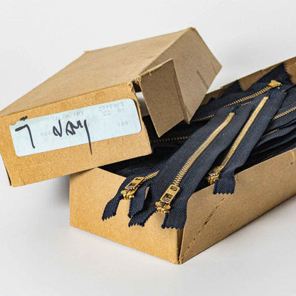 TALON ZIPPER (17.5cm)  60’s~70's DEAD STOCK [100本入]