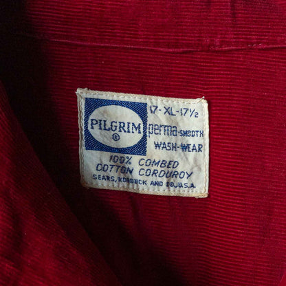 PILGRIM CORDUROY SHIRTS 50'S VINTAGE (17.5)