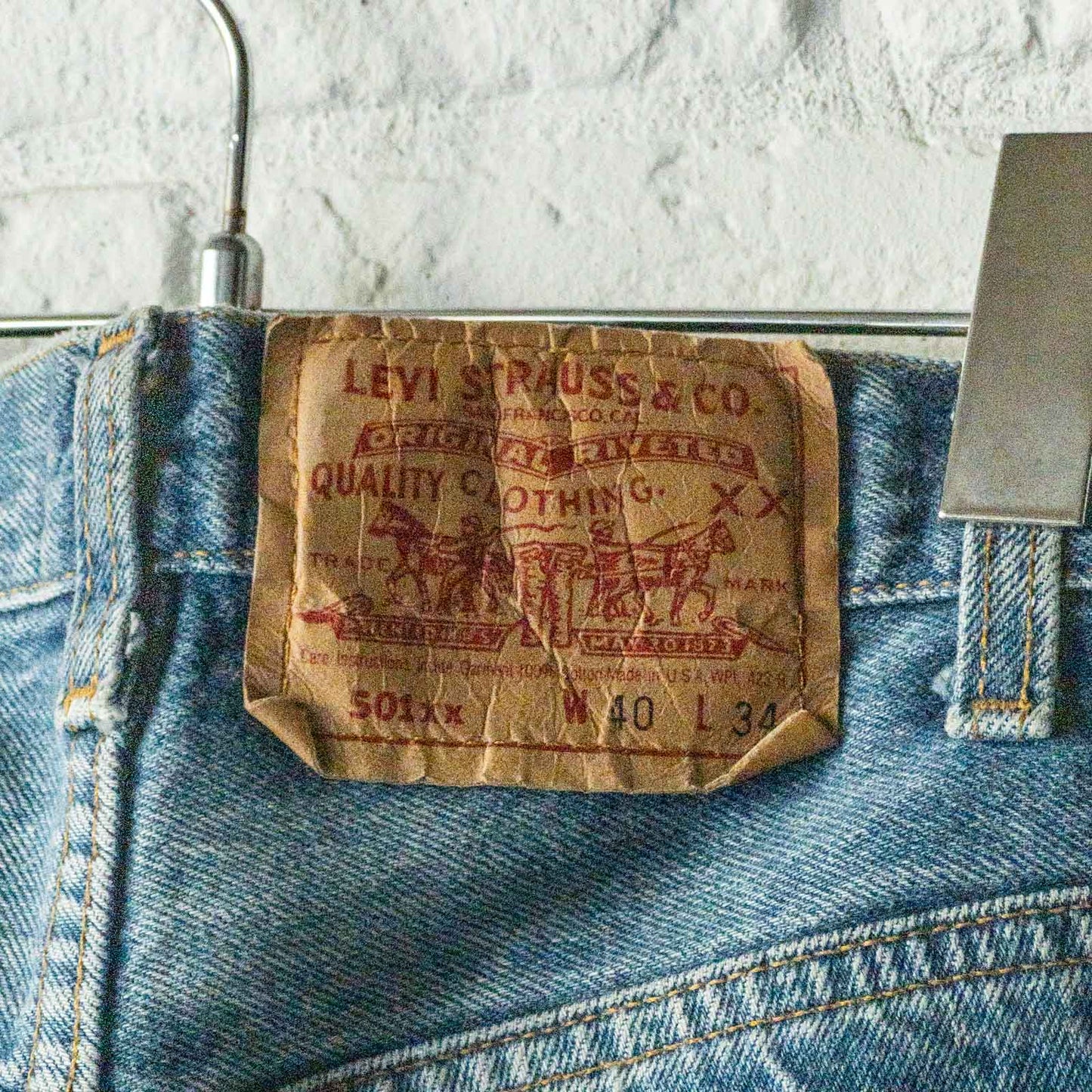 USA LEVI'S 501 DENIM 90'S VINATGE 40-34