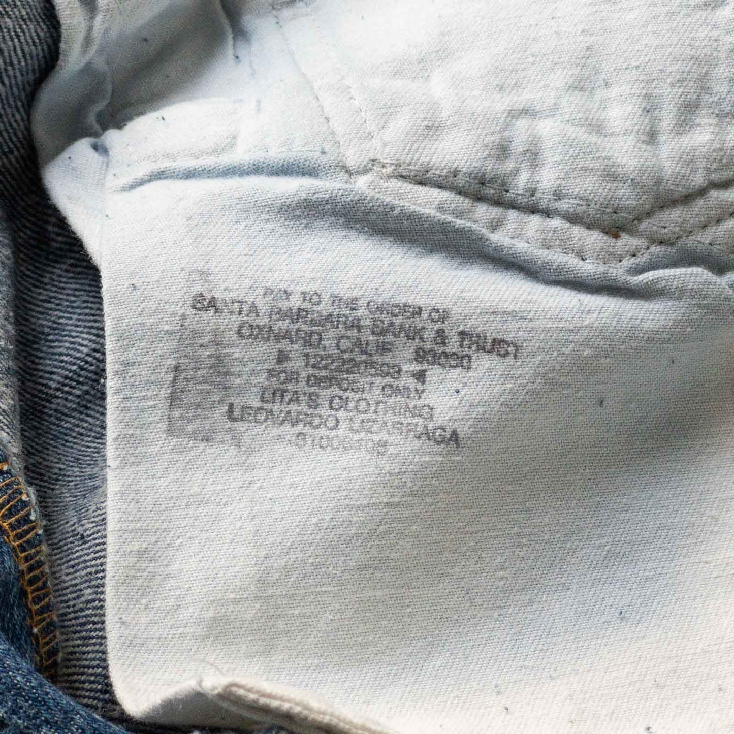 USA LEVI'S 501 DENIM 80'S VINATGE 33‐36