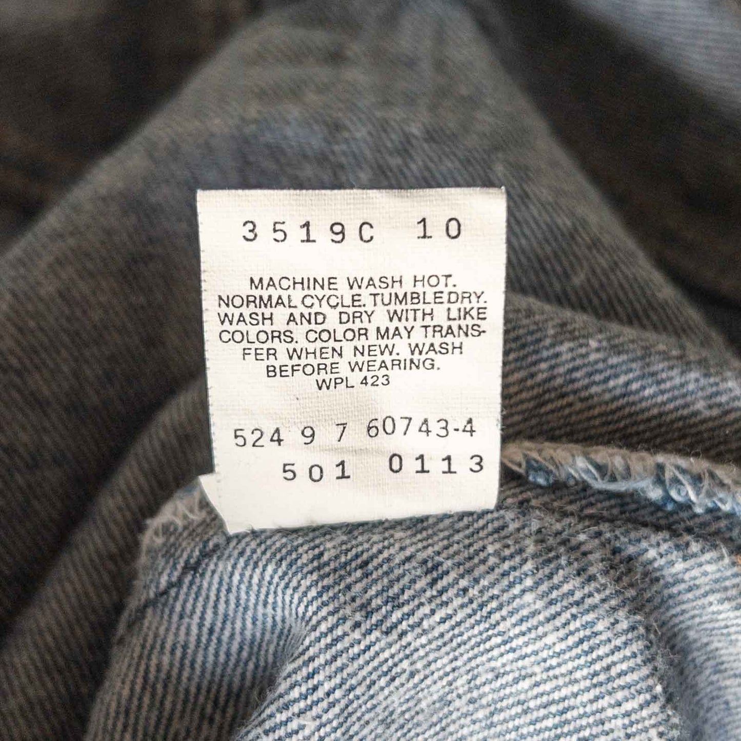 USA LEVI'S 501 DENIM 80'S VINATGE 33‐36