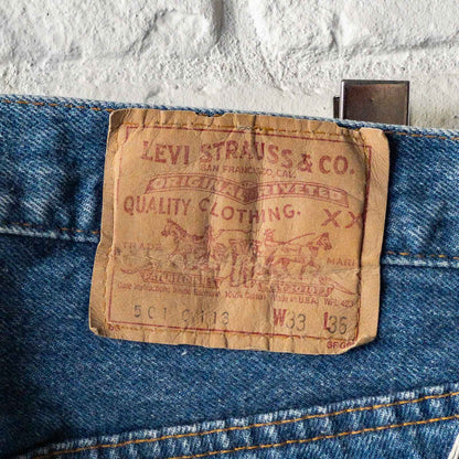 USA LEVI'S 501 DENIM 80'S VINATGE 33‐36