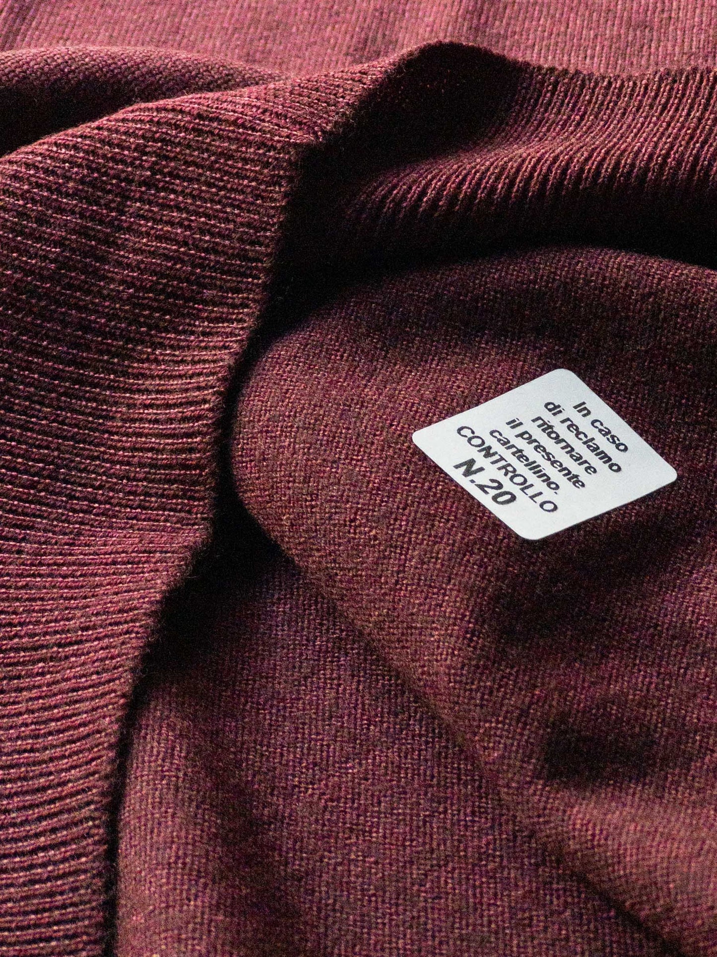 GRAN SASSO CREW NECK KNIT ”VINTAGE”