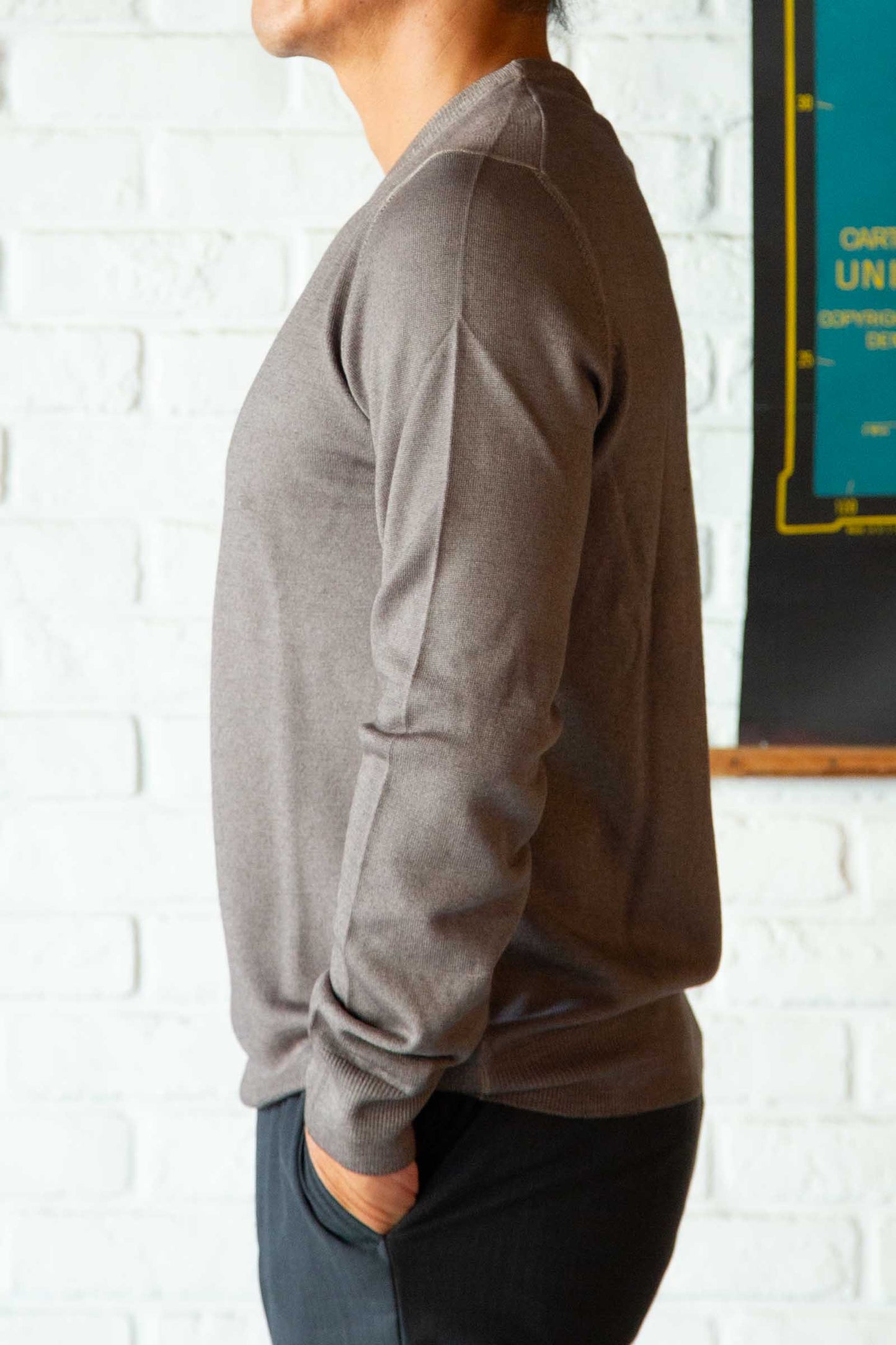 GRAN SASSO CREW NECK KNIT ”VINTAGE”