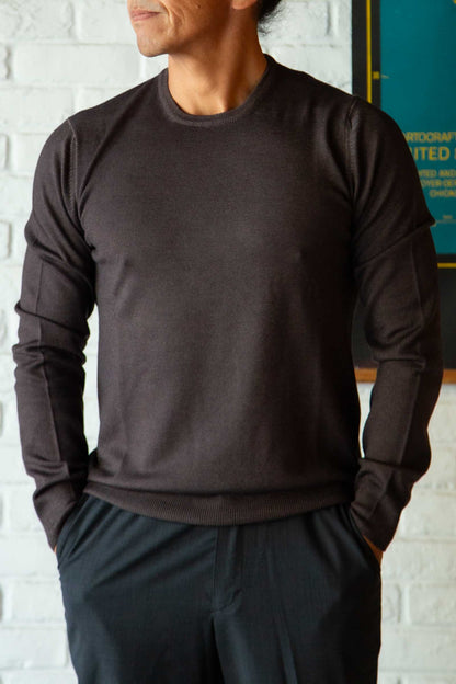 GRAN SASSO CREW NECK KNIT ”VINTAGE”