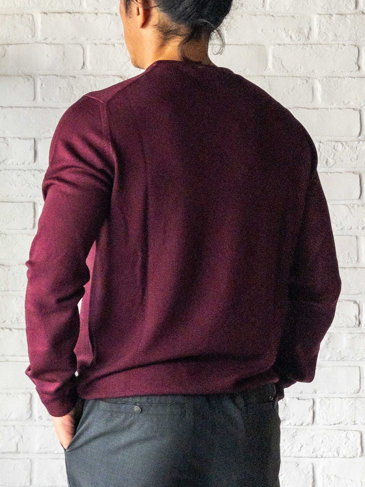 GRAN SASSO CREW NECK KNIT ”VINTAGE”