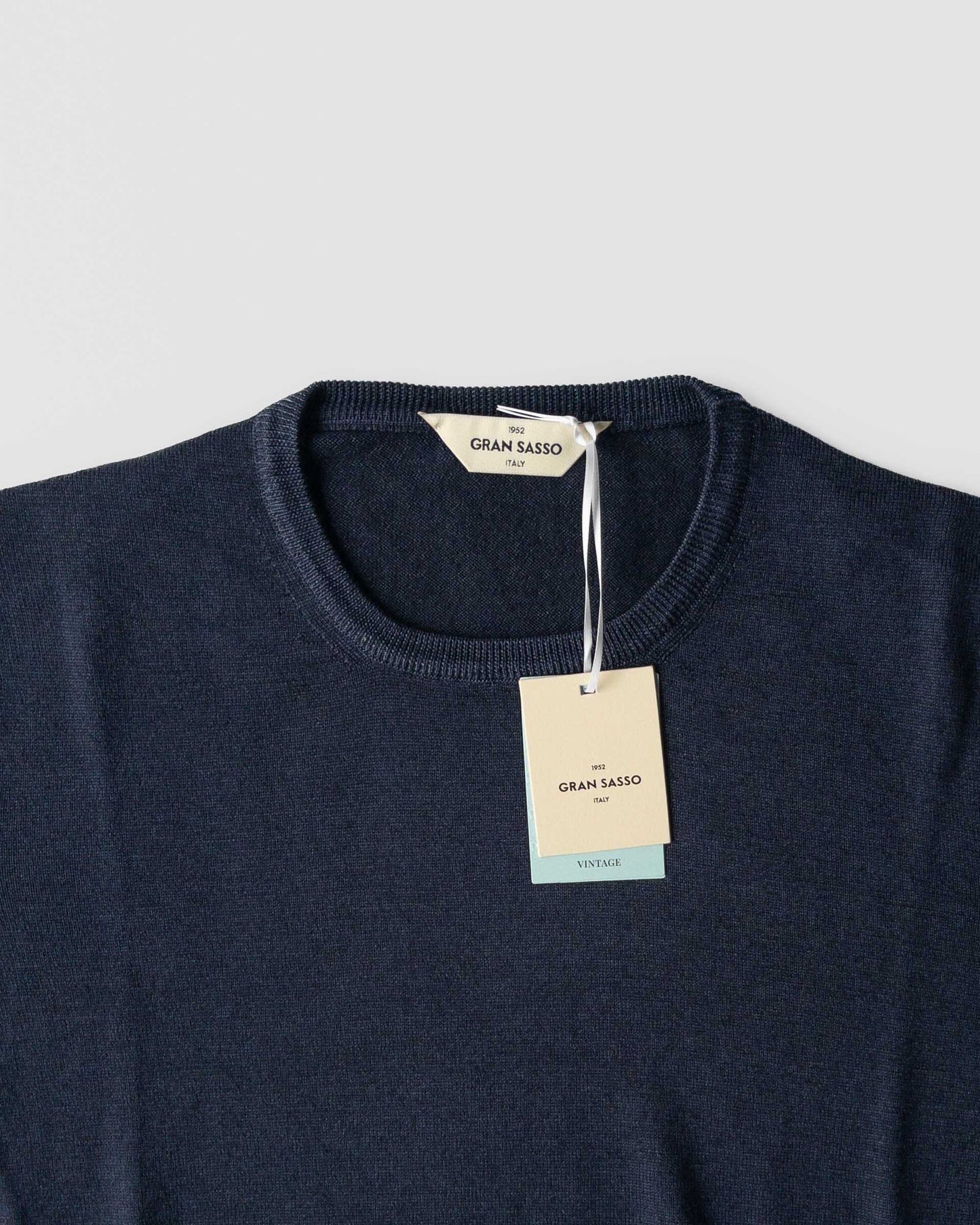 GRAN SASSO CREW NECK KNIT ”VINTAGE”