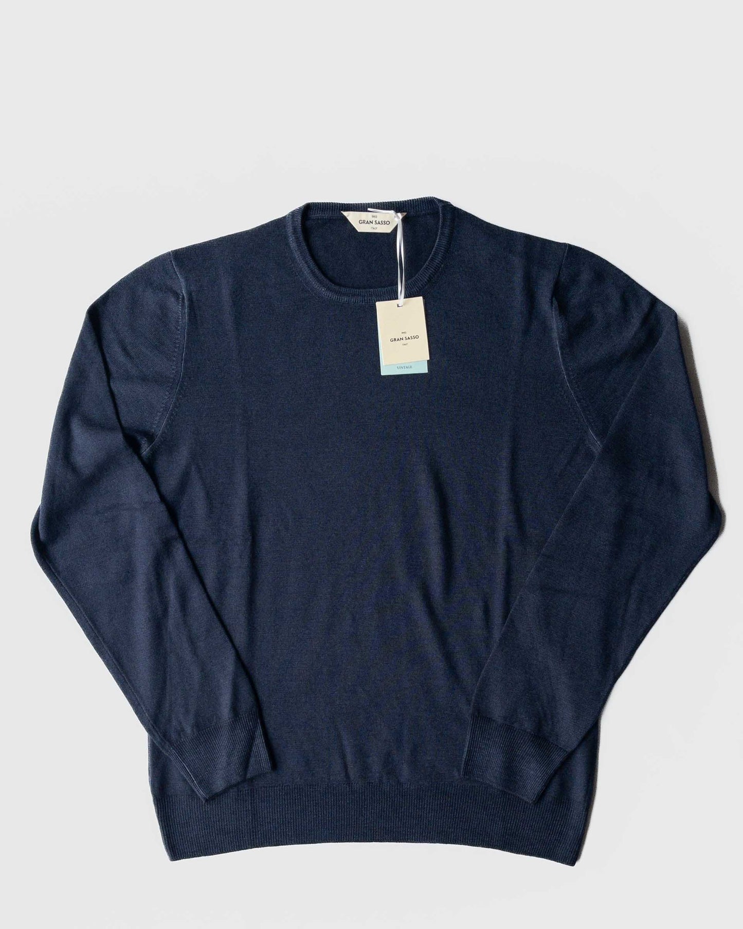 GRAN SASSO CREW NECK KNIT ”VINTAGE”
