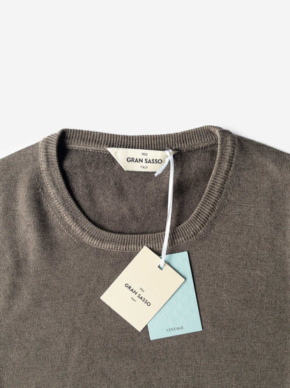 GRAN SASSO CREW NECK KNIT ”VINTAGE”