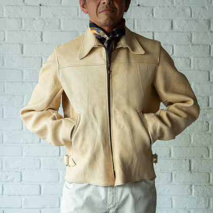 UBER DEER SKIN LEATHER JACKET "SPORTS"*EXCLUSIVE（別注アイテム）