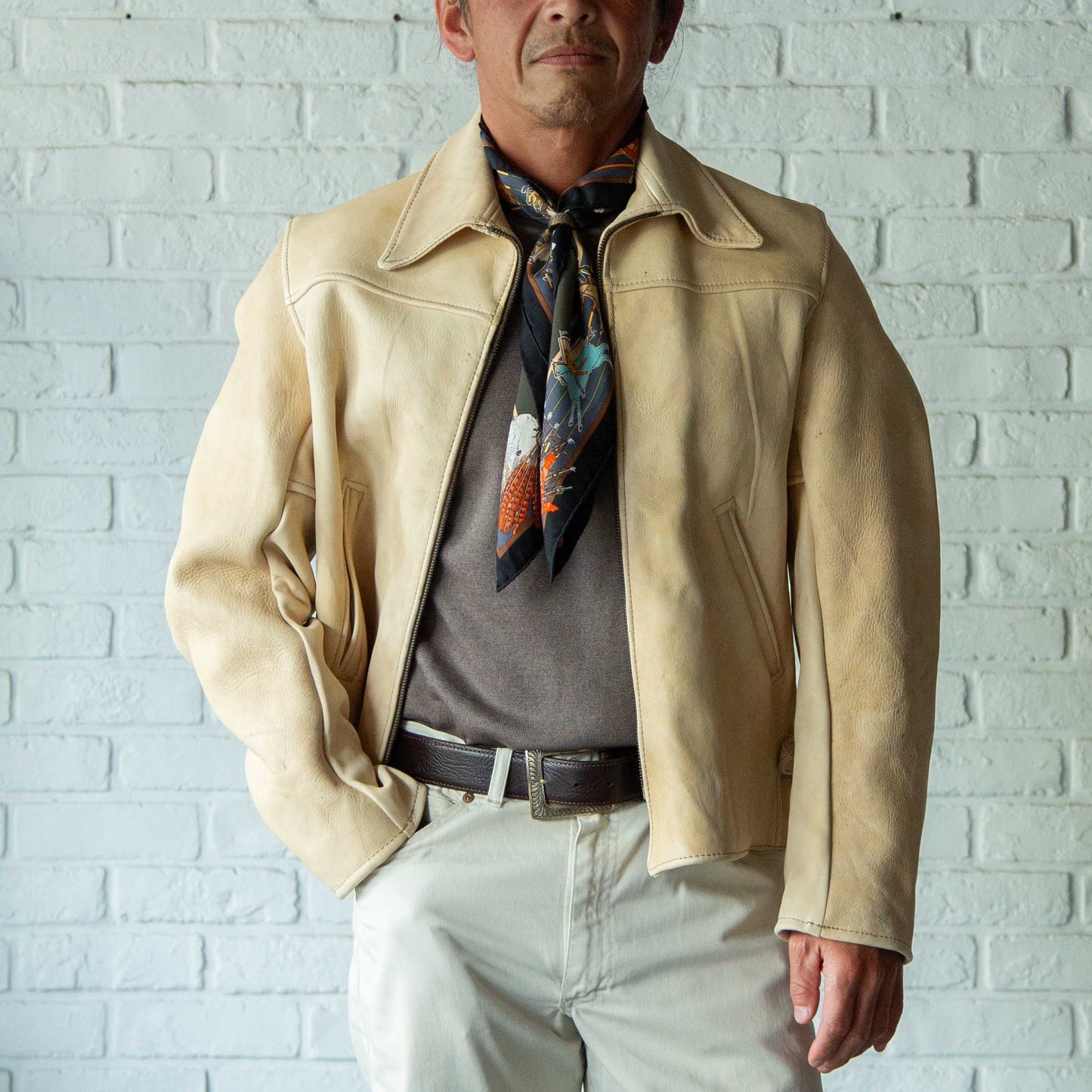 UBER DEER SKIN LEATHER JACKET "SPORTS"*EXCLUSIVE（別注アイテム）