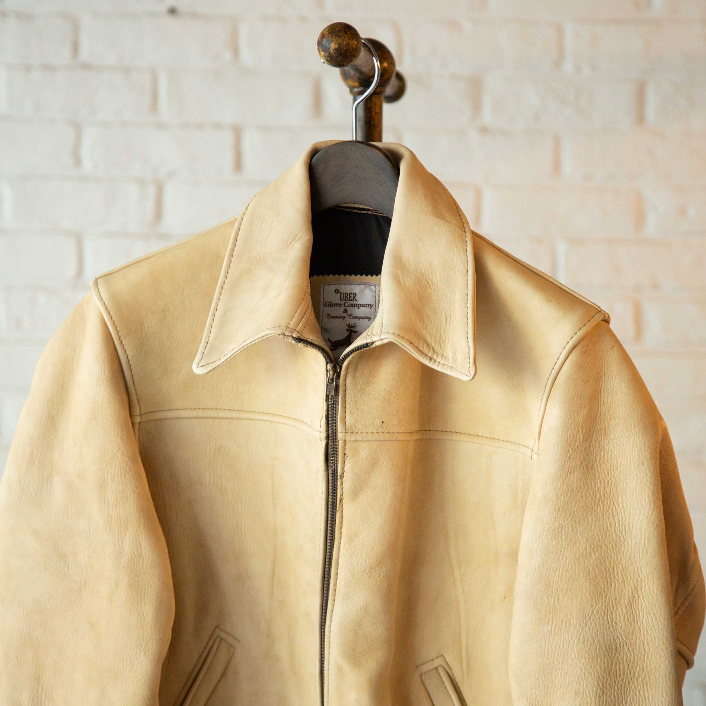 ジャケット・アウター L.G.B. deer skin leather biker jacket L.G.B. deer skin leather biker jacket