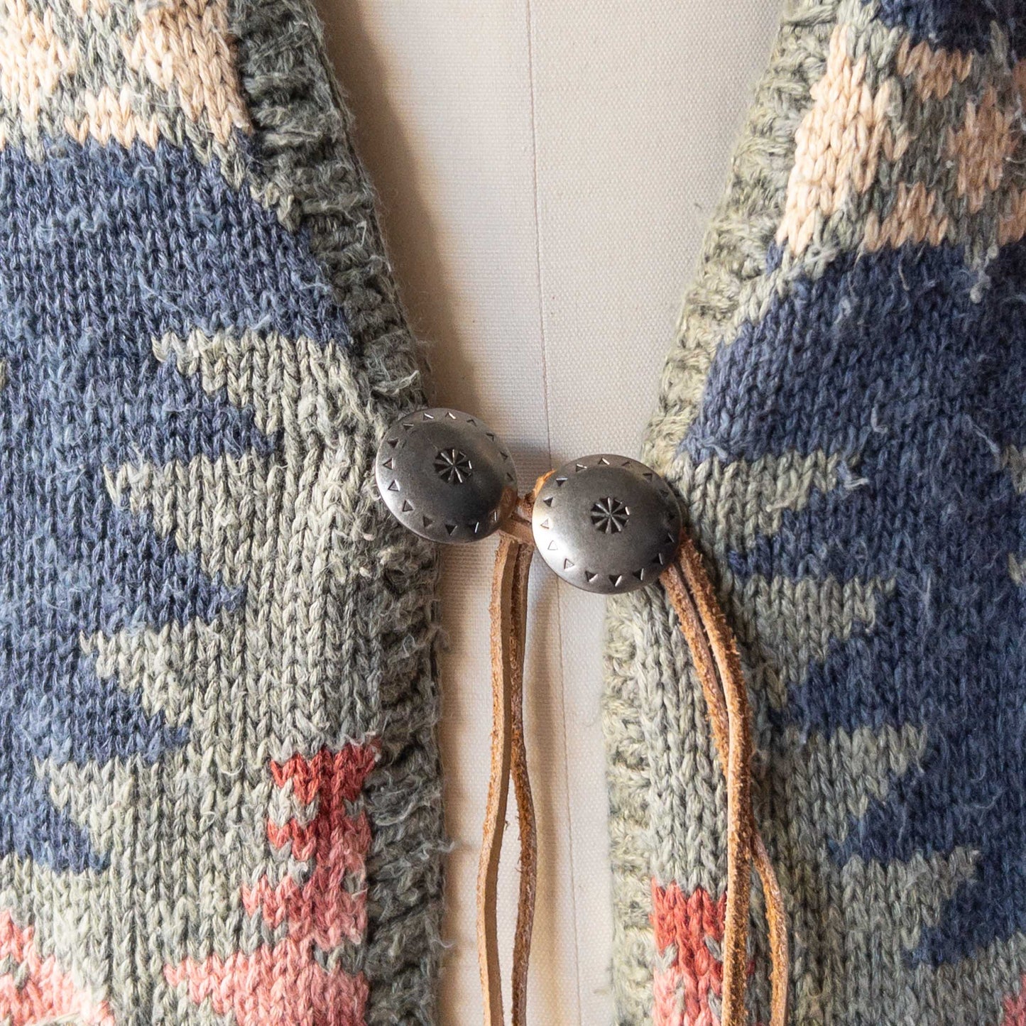 RALPH LAUREN KNIT NATIVE CARDIGAN 1990'S VINTAGE