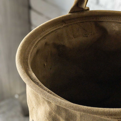 US ARMY WATER BUCKET 1940's VINTAGE
