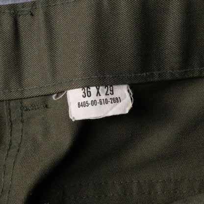 US ARMY BAKER PANTS (36×29) 1970's VINTAGE
