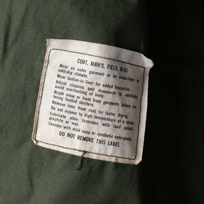 US ARMY M65 FIELD JACKET(M-R) 70's ALOMOST DEAD STOCK