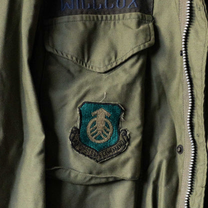 US ARMY M65 FIELD JACKET(M-R) 70's ALOMOST DEAD STOCK