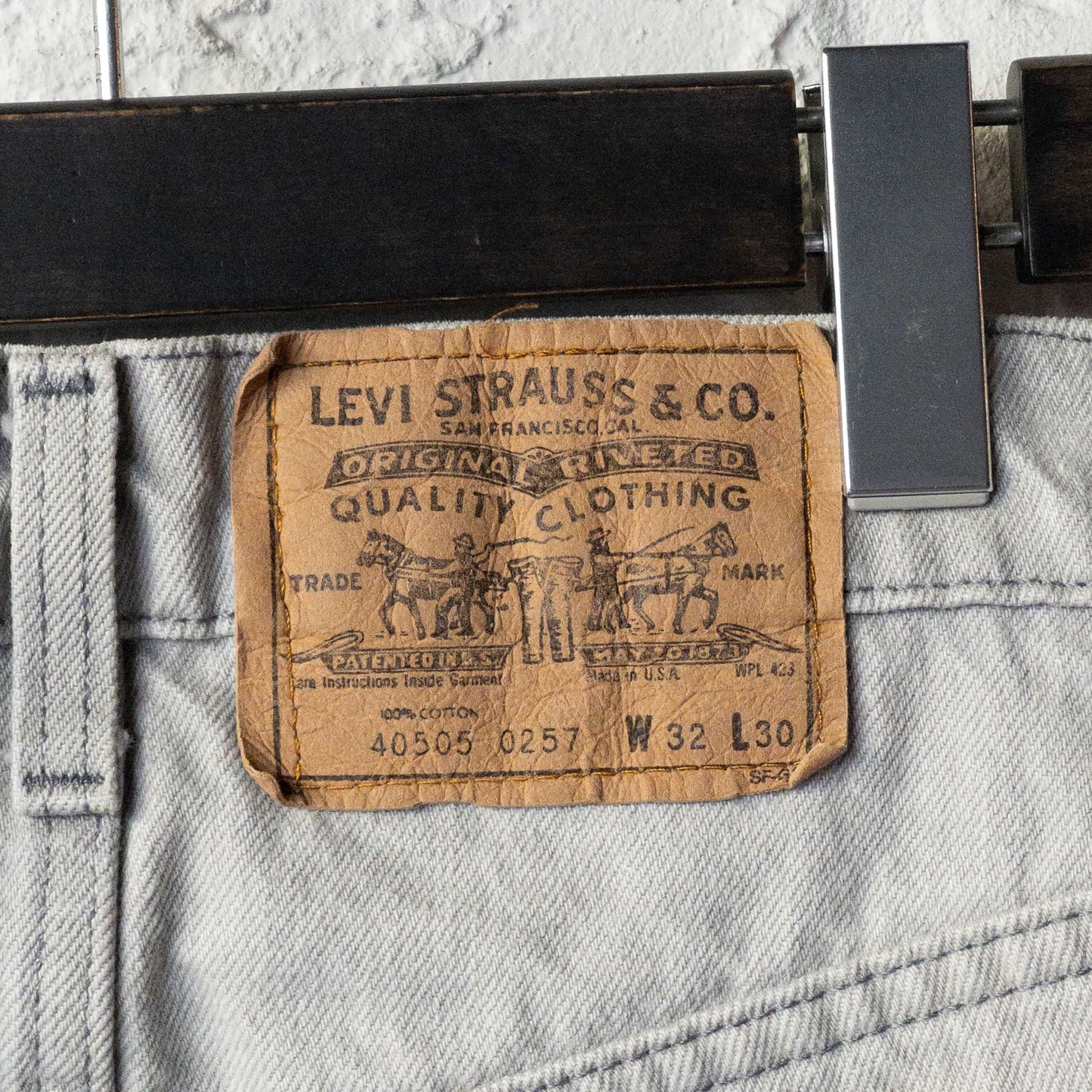 USA LEVI'S 505 JEANS 80'S VINATGE  (32-30) 42TALON
