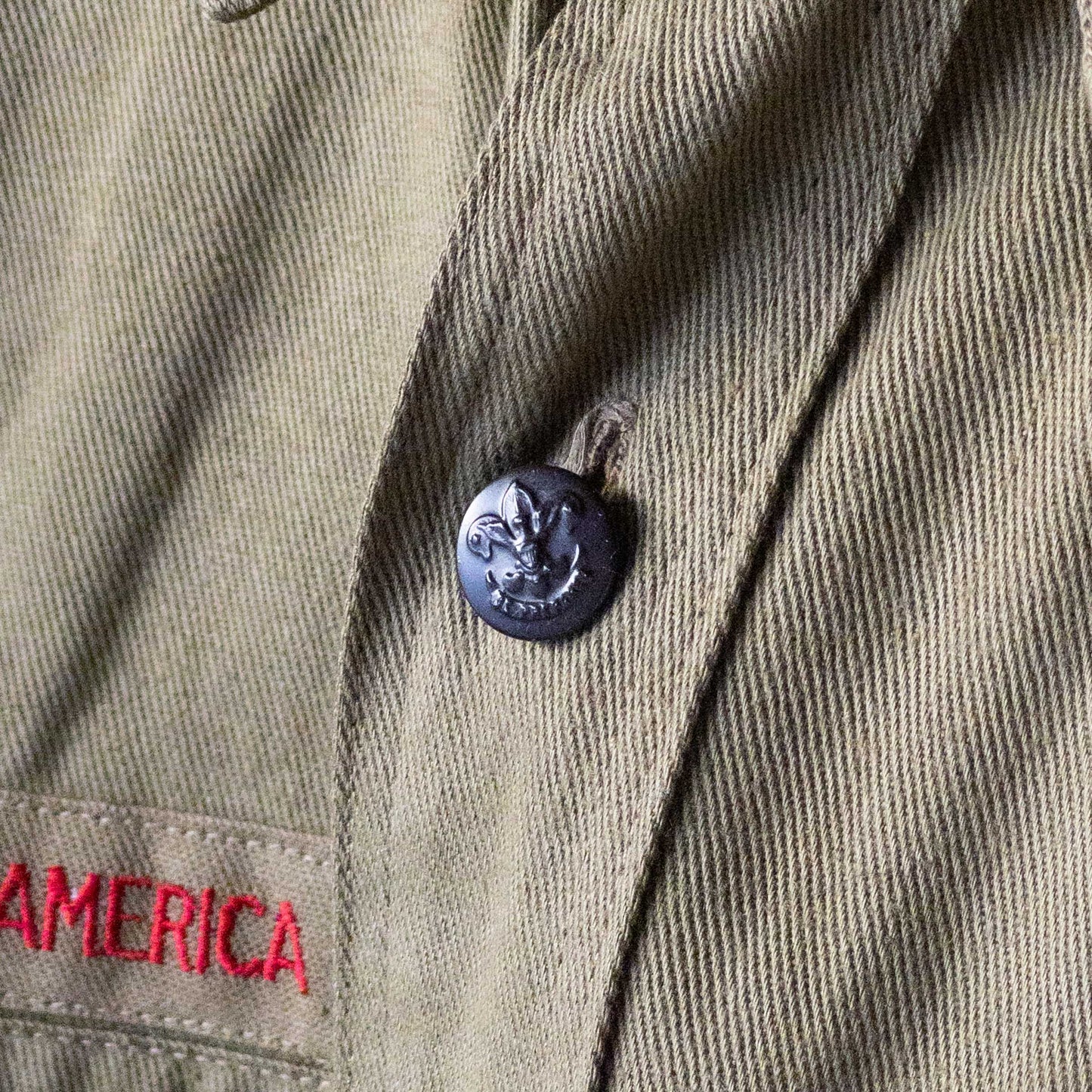 DEAD STOCK BOY SCOUT SHIRTS (14) 1940's VINTAGE