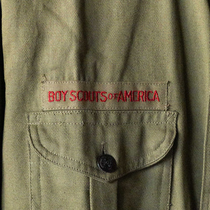 DEAD STOCK BOY SCOUT SHIRTS (14) 1940's VINTAGE