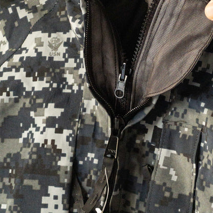 US NAVY GOATEX SHELL PARKA (M-R) 00's DEAD STOCK