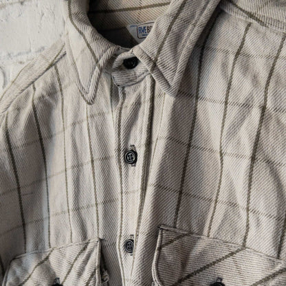FIVE BROTHER HEAVY FLANNEL SHIRTS (16-L) 1960's VINTAGE