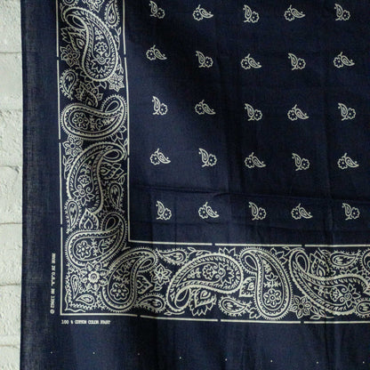 BANDANA FABRIC 1960's DEAD STOCK