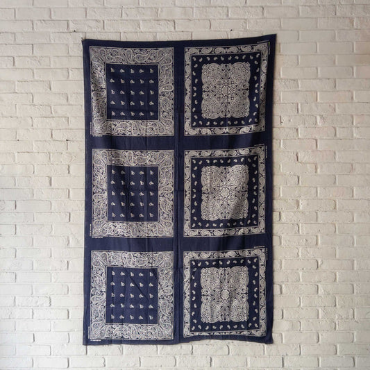 BANDANA FABRIC 1960's DEAD STOCK