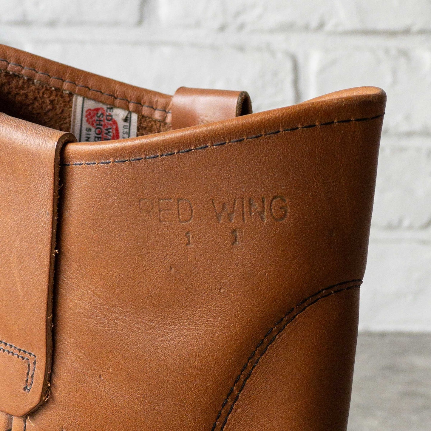 RED WING PECOS BOOTS (27~28cm) 1970'S DEAD STOCK