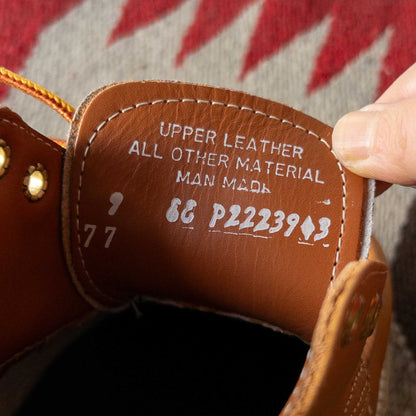 ”CAROLINA” MOC TOE DERBY SHOES 1980's DEAD STOCK