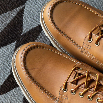 ”CAROLINA” MOC TOE DERBY SHOES 1980's DEAD STOCK