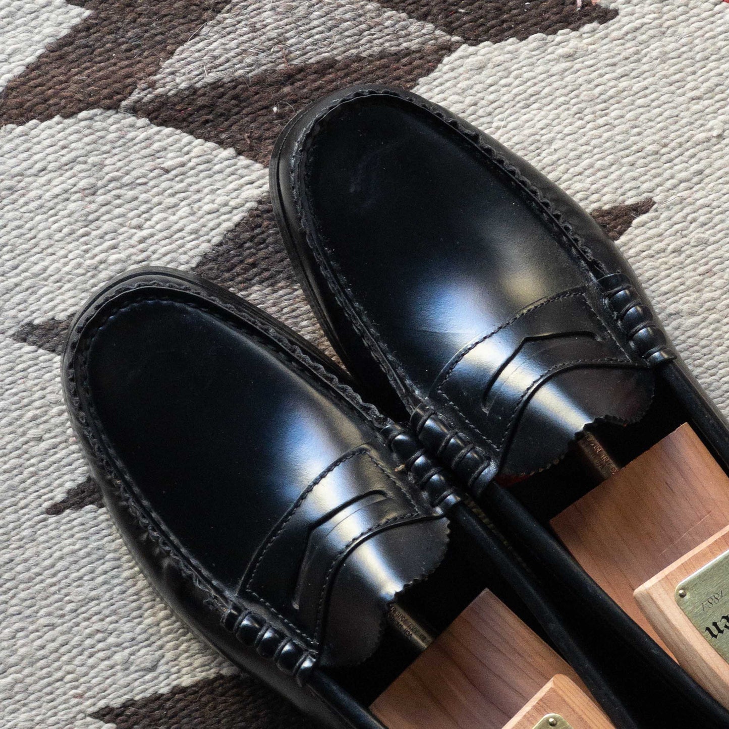 ”DEXTER” PENNY LOAFER SHOES 1980's DEAD STOCK