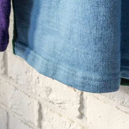 CRAZY FOOTBALL KNIT SWEATER 1940'S VINTAGE