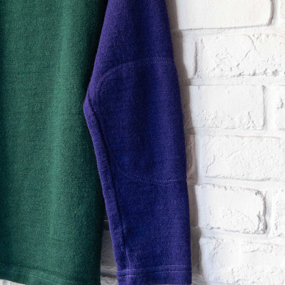 CRAZY FOOTBALL KNIT SWEATER 1940'S VINTAGE