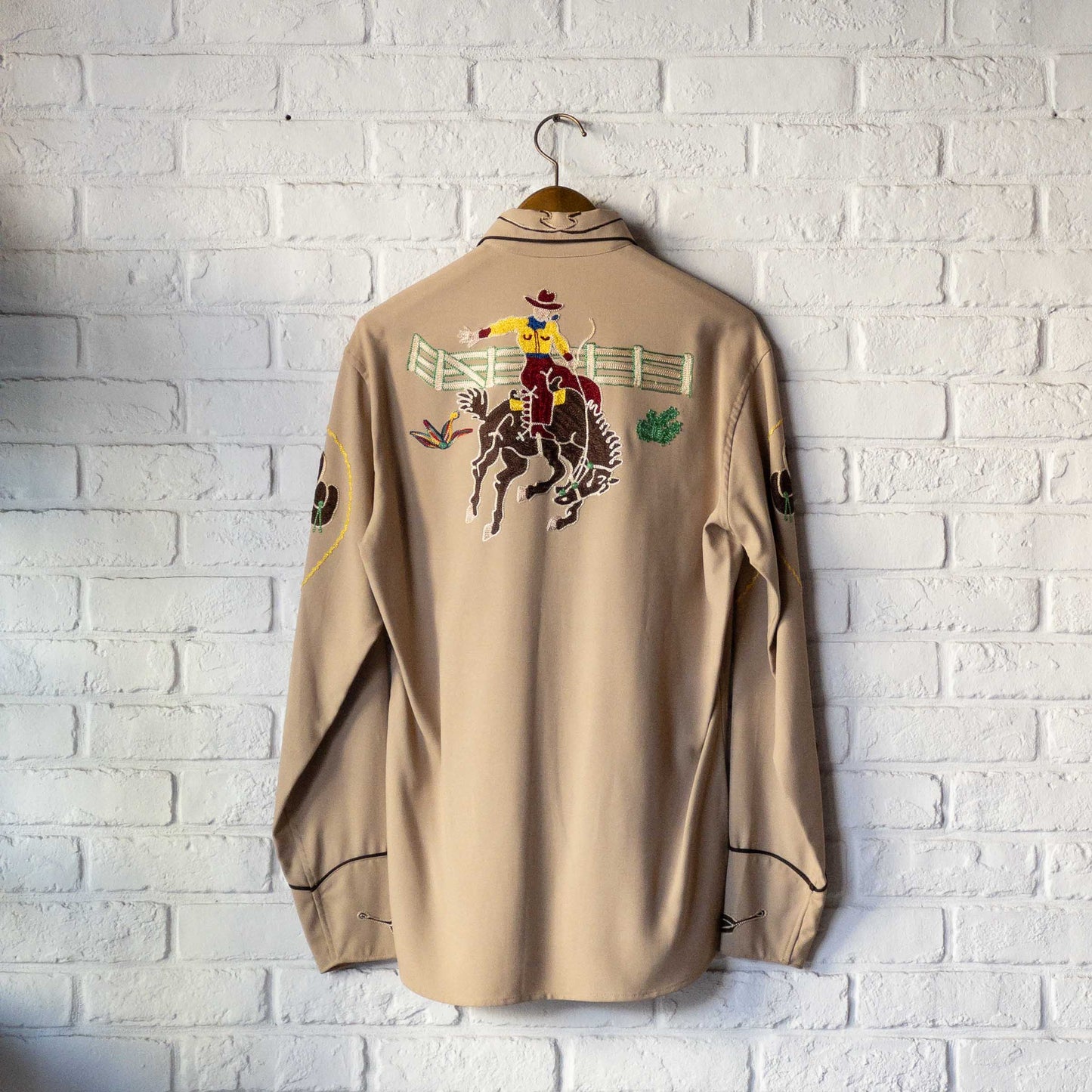 RING & BREWER WESTERN SHIRTS (15H) 1940'S DEAD STOCK