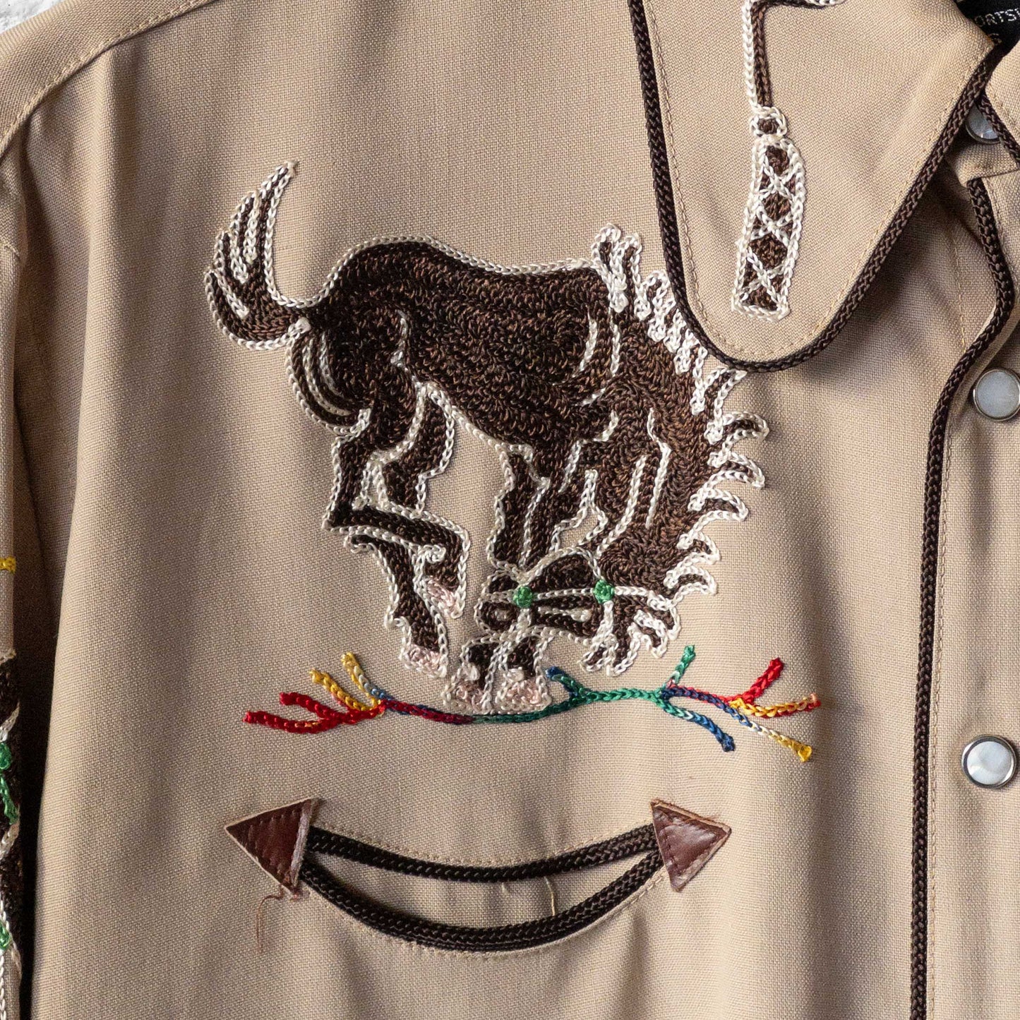 RING & BREWER WESTERN SHIRTS (15H) 1940'S DEAD STOCK