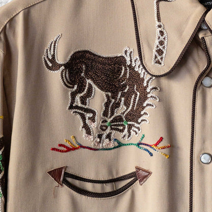 RING & BREWER WESTERN SHIRTS (15H) 1940'S DEAD STOCK