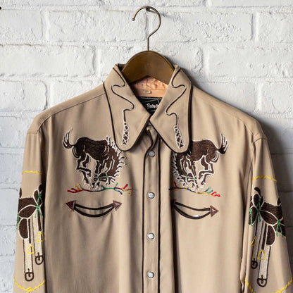 RING & BREWER WESTERN SHIRTS (15H) 1940'S DEAD STOCK