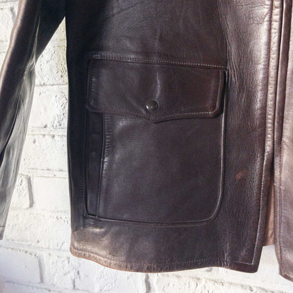 HERCULES by SEARS HORCEHIDE LEATHER JACKET 1940-50'S VINTAGE