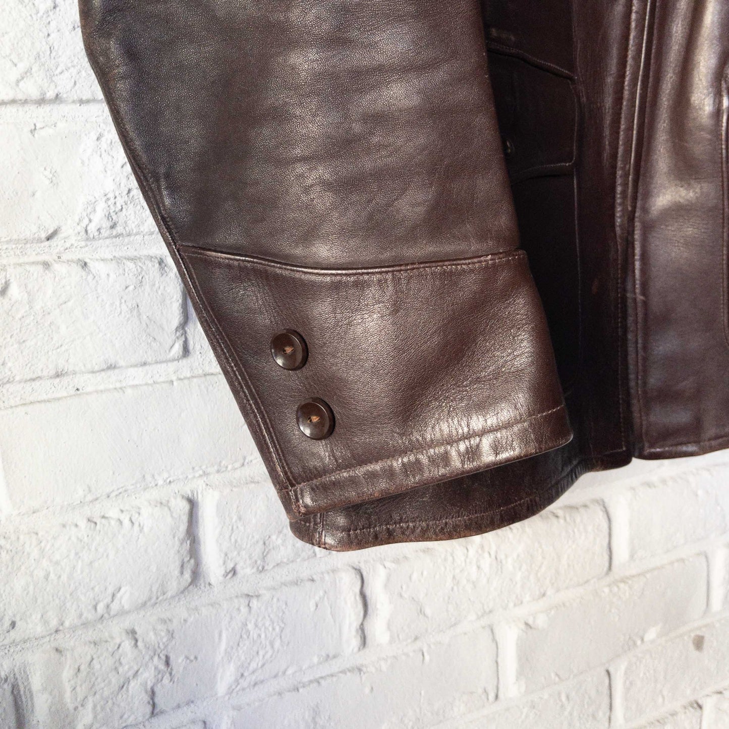 HERCULES by SEARS HORCEHIDE LEATHER JACKET 1940-50'S VINTAGE