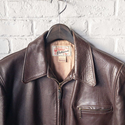 HERCULES by SEARS HORCEHIDE LEATHER JACKET 1940-50'S VINTAGE